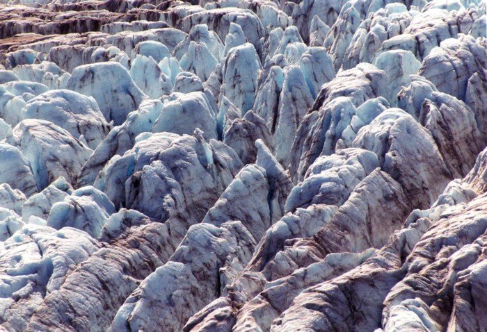 Detail of Exit Glacier, Kenai Fjords NP