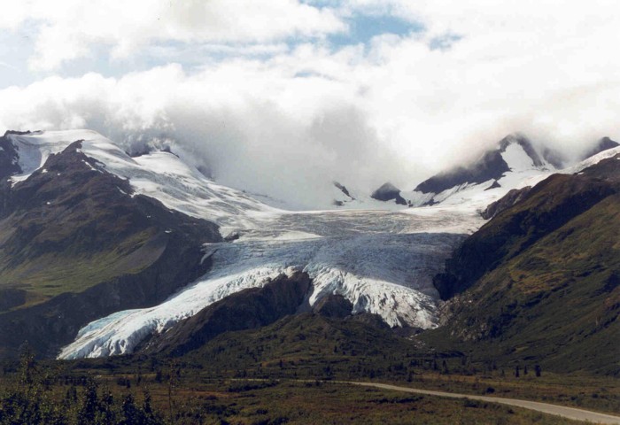 Worthington Glacier along Richardson Highway