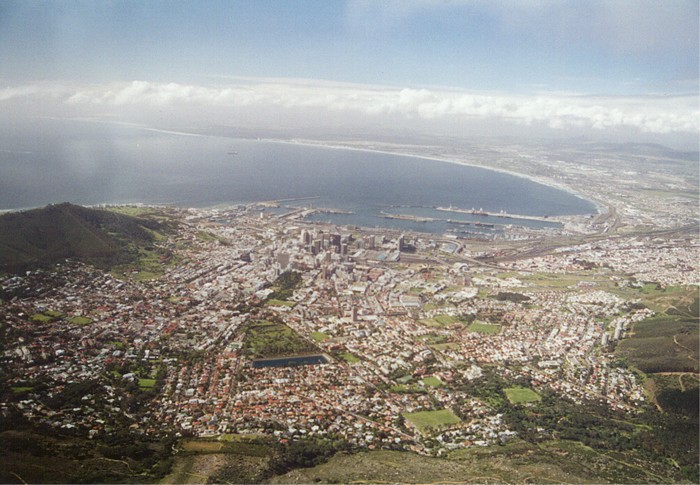 Cape Town from Table Mountain